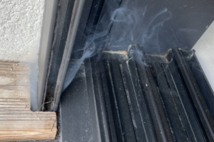 Expertise de recherche de fuite par Fumigène sur Nantes 44300